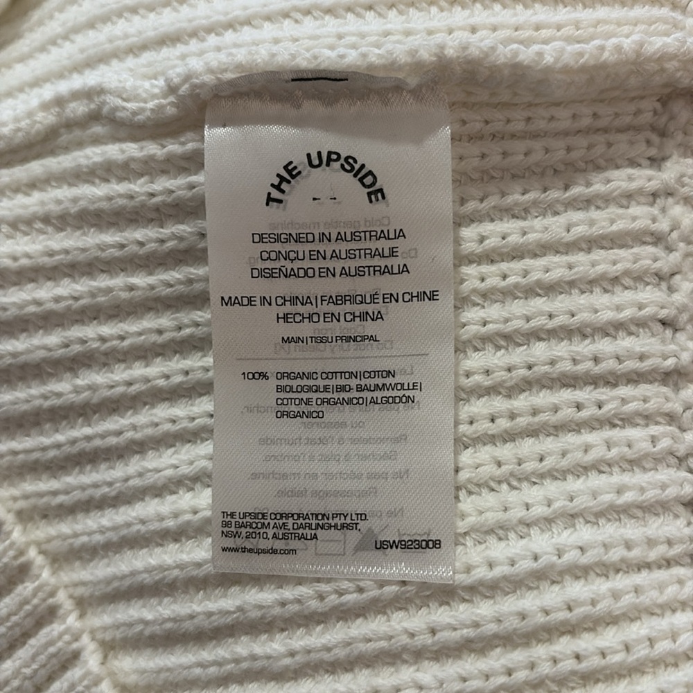 The Upside Queenwood Louie Knit Sweater SZ XS NWT - Picture 7 of 8
